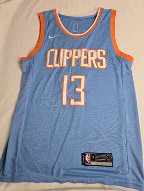 LA Clippers Paul George 13 Swingman NBA City Jersey Size 54